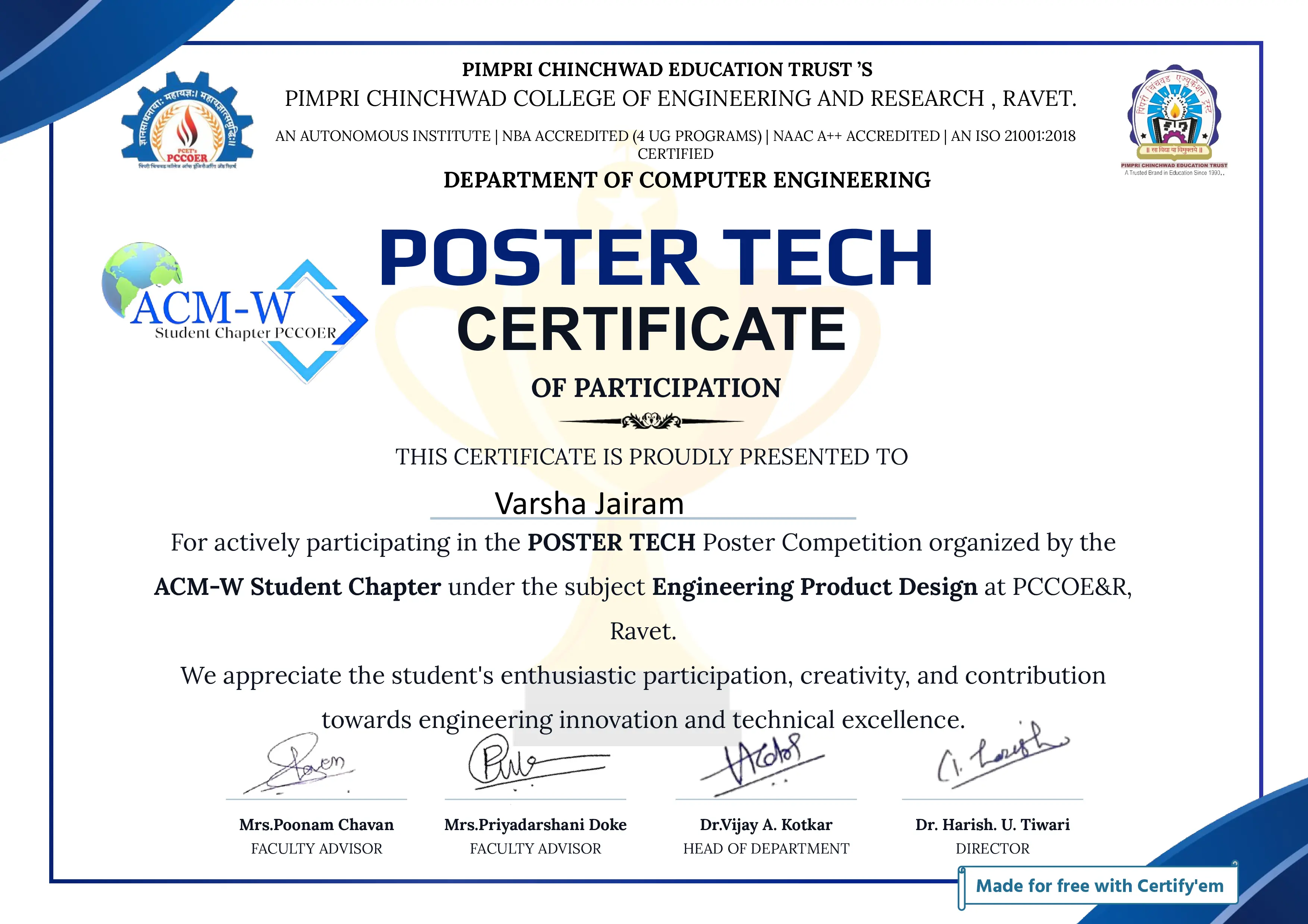 Poster Tech